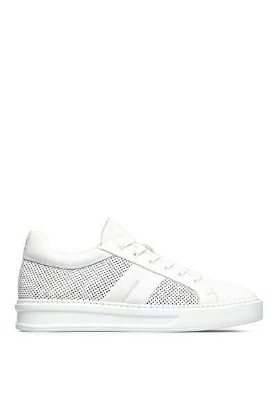 FABI Beyaz Erkek Deri Sneaker FU0459.A08ZIPNBA100
