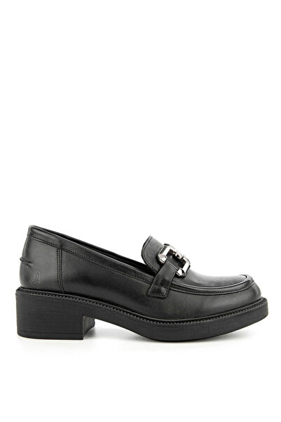 Hush Puppies Siyah Kadın Deri Loafer 725018-001