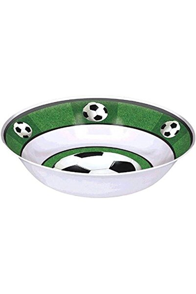 AMSCAN Football Design Bowl, Plastic, Number of Pieces: 1, by