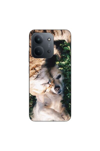 OEM Husa compatibila cu Xiaomi Redmi 15C Silicon Gel Tpu Model Caine si Pisica