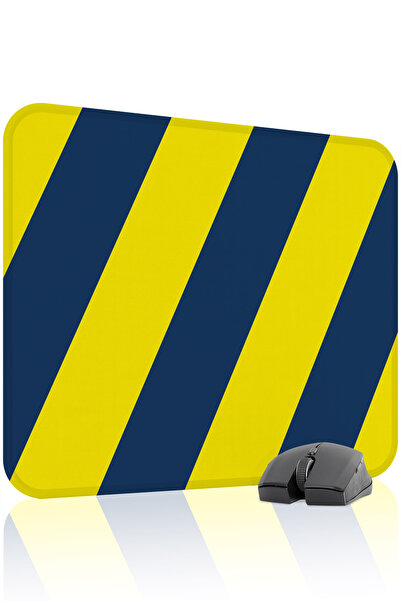 mousepad bastir Yellow Navy Blue 48X40 XL Fan Gaming Player Mouse Pad Non-Sli...