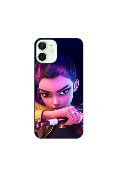 OEM Husa compatibila cu Apple iPhone 12 Mini Silicon Gel Tpu Model KPop Demon...