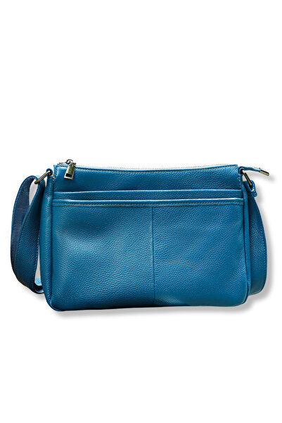 IMODIX Women's Genuine Leather Bag, IMODIX®, Adjustable Belt , Multiple Pocke...