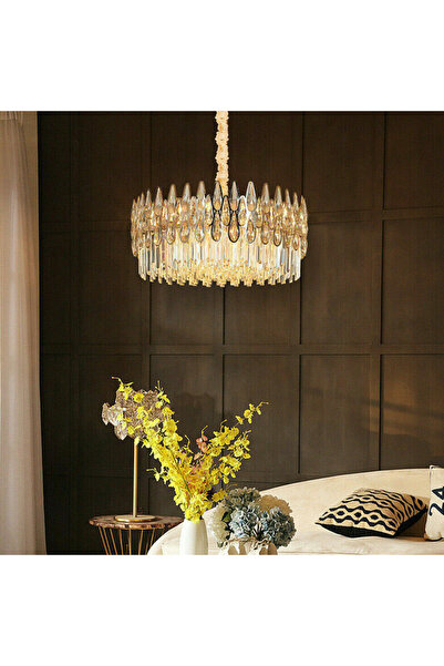 proled Candelabru Crystal Brilliance 400, iluminat modern, E14, auriu