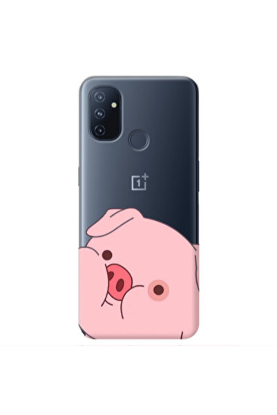 Other Oneplus Nord 100 Piggy 2 Transparent Silicone TPU Θήκη