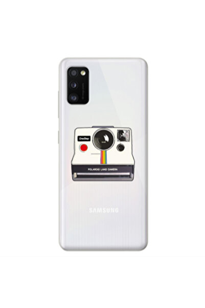 Other Samsung A41 Polaroid land camera Transparent Silicone TPU Θήκη