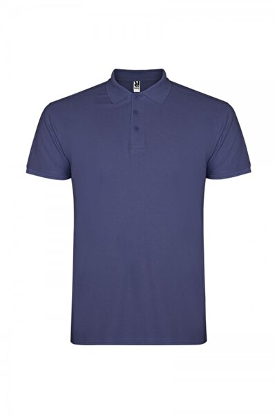 ROLY Tricou polo barbati, bumbac 100%, Star, denim