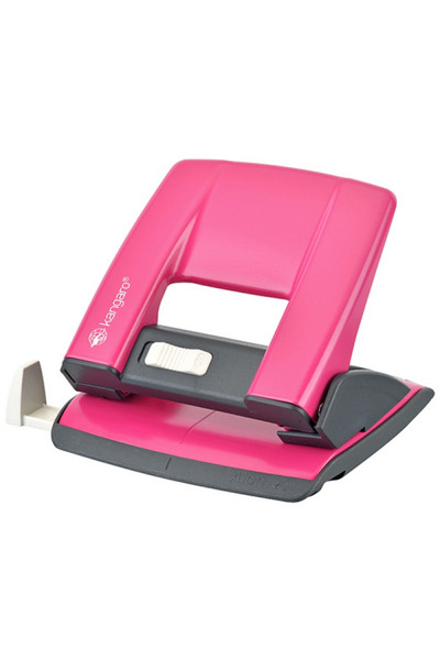 Kangaro Perforator metalic 20 coli, Aion 20G/S - roz metalizat