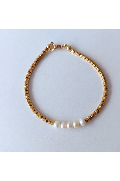 Manolibera Jewellery Βραχιόλι με μαργαριτάρια της Βίκι