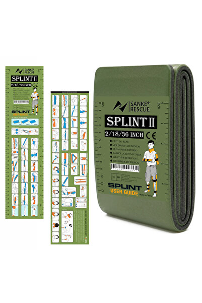 Choice3 92cm 36inch First Aid Splint 36/18"X4.3" SANKE RESCUE Wrist Thumb Sup...