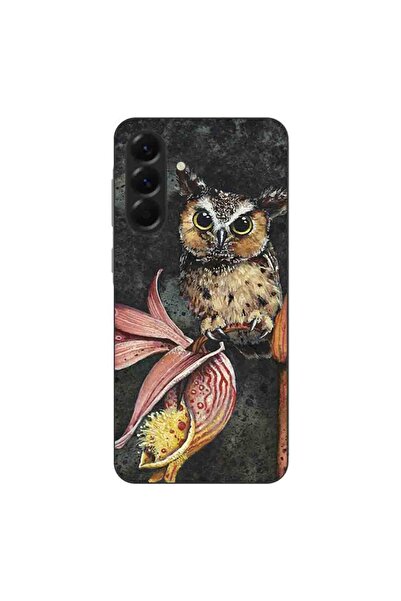 OEM Husa compatibila cu Samsung Galaxy A56 Silicon Gel Tpu Model Owl Painted
