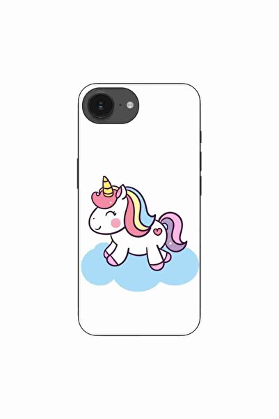 OEM Husa compatibila cu Apple iPhone 16e Silicon Gel Tpu Model Baby Pony
