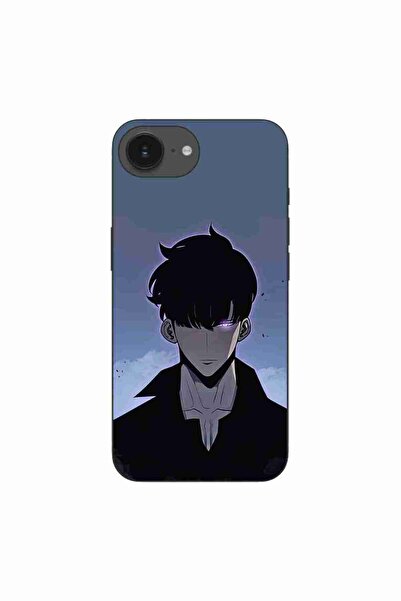 OEM Husa compatibila cu Apple iPhone 16e Silicon Gel Tpu Model Solo Leveling ...