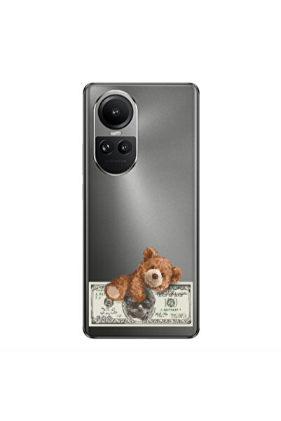 Other Oppo Reno10 5G Money Style Transparent Silicone TPU Θήκη
