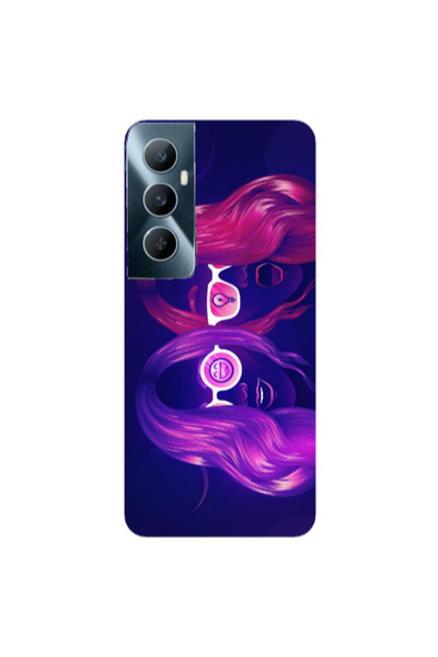 Other Realme C65 Dual style Transparent Silicone TPU Θήκη