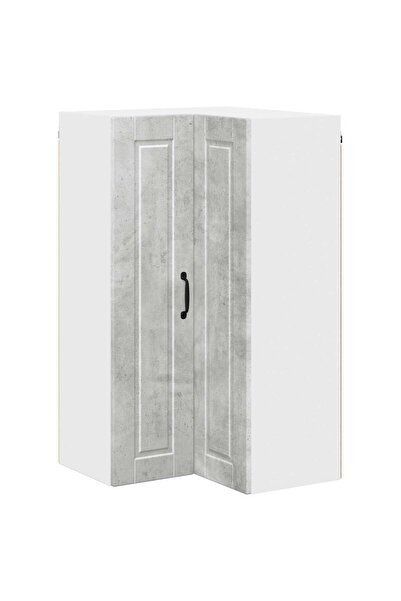 vidaxl Dulap de bucătărie Gri din beton 57 x 57 x 100 cm Lemn compozit