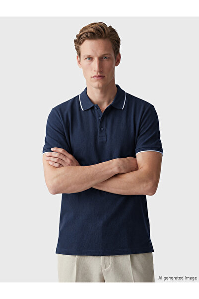 LC Waikiki Nevavm with a Difference Polo Collar Men's T-Shirt