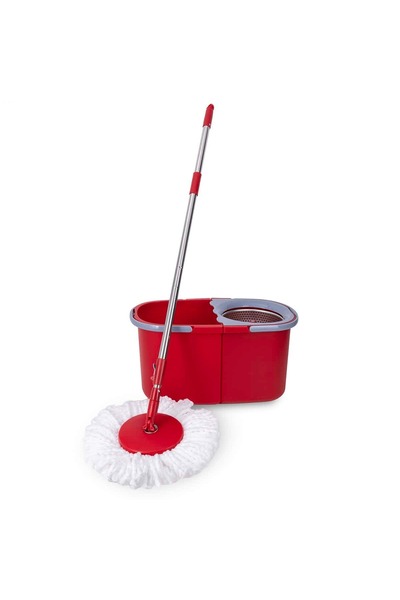 Kamille Rotating Mop with Telescopic Handle + Double Bucket