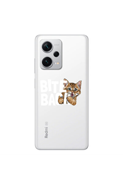 Other Xiaomi Redmi Note 12 5G bitte back cat Transparent Silicone TPU Θήκη
