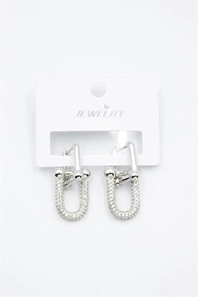 Marsilyan Nvdn- Ieg - Tf Chain Earrings - Silver Iegrs-Nvdn1