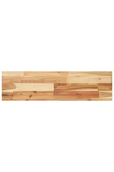 vidaxl Raft suspendat 100x20x4 cm lemn masiv acacia netratat
