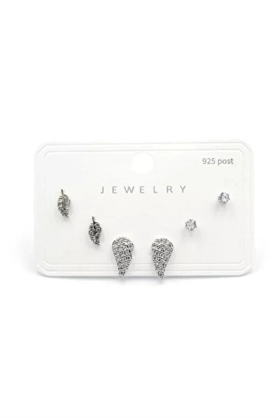 Marsilyan Nvdn- Ieg - Multi-Stone Earrings - Silver Iegrs-Nvdn1