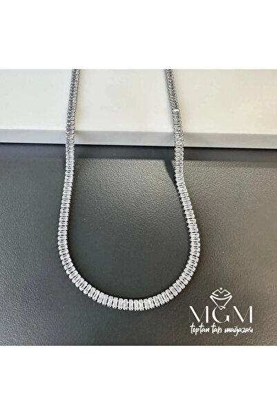 Marsilyan Nvdn- Ieg - Baget Zircon Stone Waterway Necklace Iegrs-Nvdn1