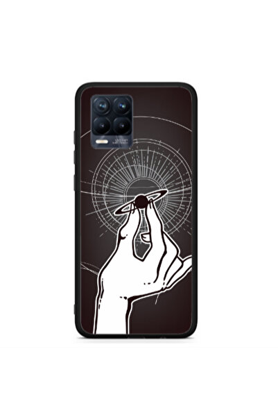Other Realme 8 The planet in my hand Black Glossy Θήκη