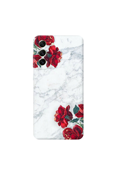 Other Samsung S22 Plus Marble and roses Transparent Silicone TPU Θήκη