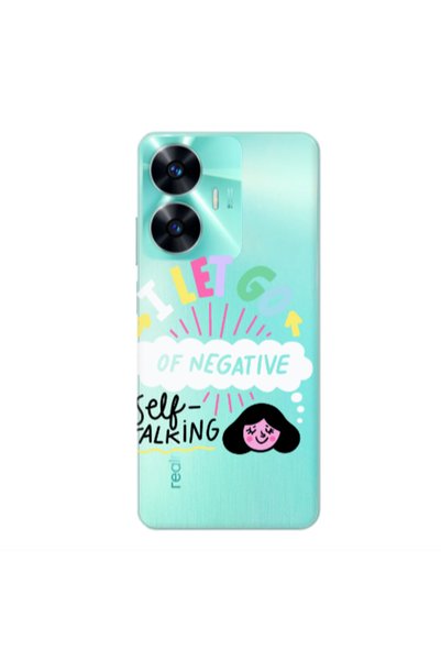 Other Realme C55 Let go Self talking Transparent Silicone TPU Θήκη