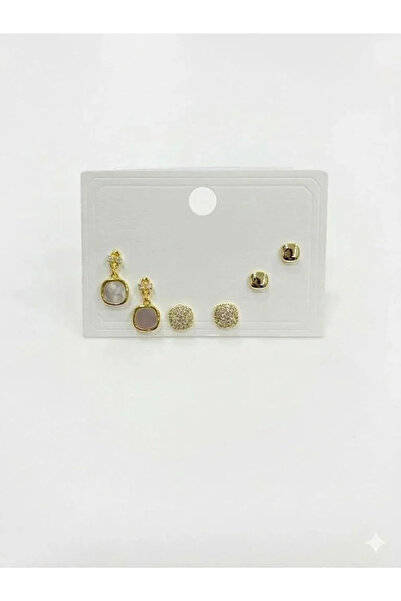 Marsilyan Nvdn- Ieg - Geometric Shape Hexagonal Earrings Iegrs-Nvdn1