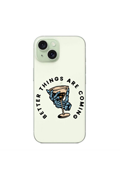 Other Apple iPhone 15 Plus Better Things Are Coming Transparent Silicone TPU ...