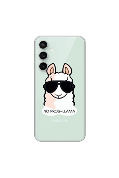 Other Samsung S24 Plus No prob-lama Transparent Silicone TPU Θήκη