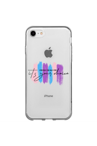Other Apple iPhone SE 2020 One Day Or Day One Transparent Silicone TPU Θήκη
