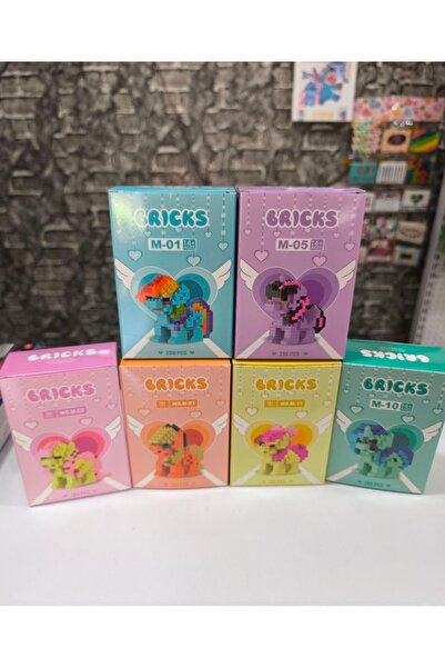 senacacollection 1 ADET My Little Ponny Lego Bricks Yapı Oyuncak
