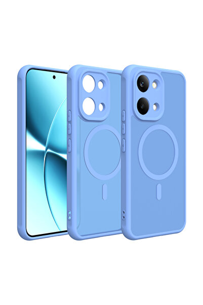 Techsuit Case for Xiaomi Poco X8 Pro Max, HaloFrost II MagSafe, shockproof, blue