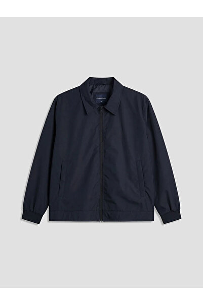 LC Waikiki Navy Blue Shirt Collar Men's Jacket
