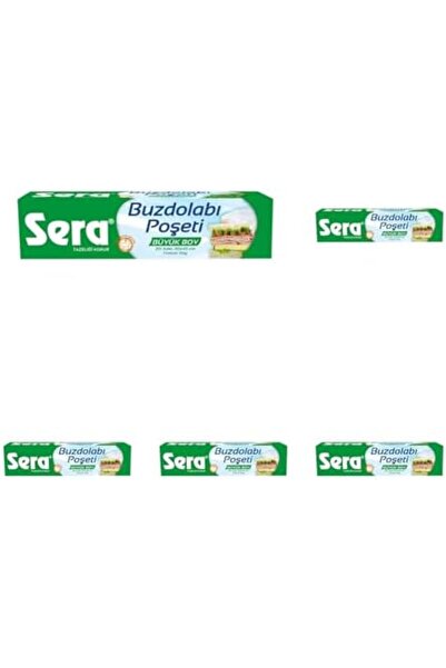 Yıldızan Terra Organik Sera Refrigerator Bag Large 20 (5 Packs) Terra Organik...