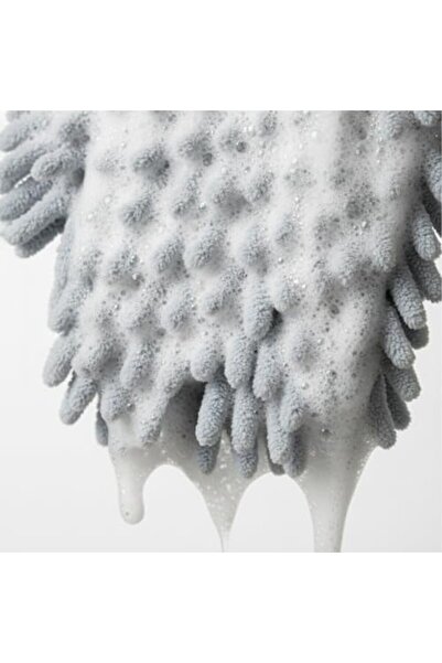 Yıldızan Terra Organik Professional Chenille Microfiber Car Wash Glove - Doub...