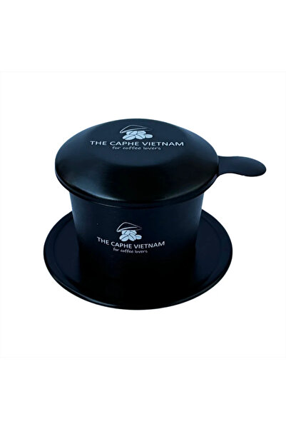 The Caphe Vietnam Vietnamese Coffee Phin Filter (Classic Black) | Aluminium D...