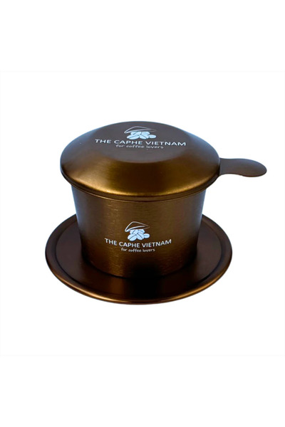 The Caphe Vietnam Vietnamese Coffee Phin Filter (Rose Gold Edition) | Alumini...