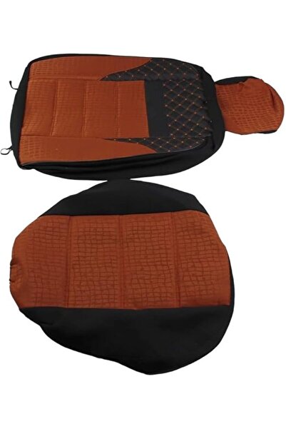 Generic Car Seat Cushion Set, 12 Pieces, Black/Brown by MOB