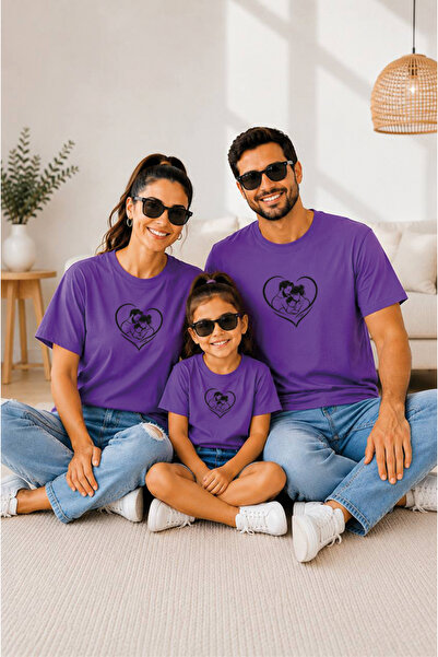 genosha Combinație de familie 100% bumbac Vândut la unitate Tricou supradimen...