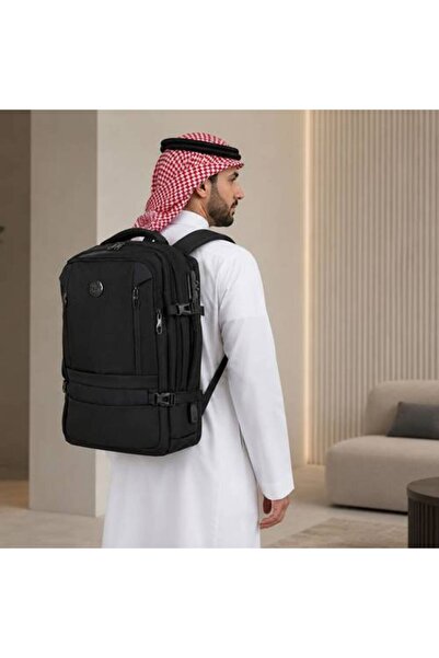 Assoda Laptop backpack 18 inch with lock + USB water resistant
