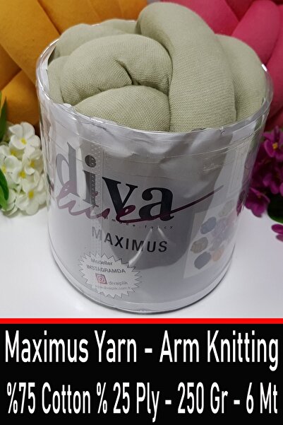 Diva İplik Arm Knit Giant Yarn -250 Grams-6 Mt - Color - 4620