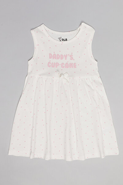 R&B Printed Sleeveless Fit & Flare Dress