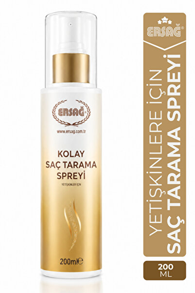 Ersağ Kolay Saç Tarama Spreyi - Yetişkinler İçin 200 ML