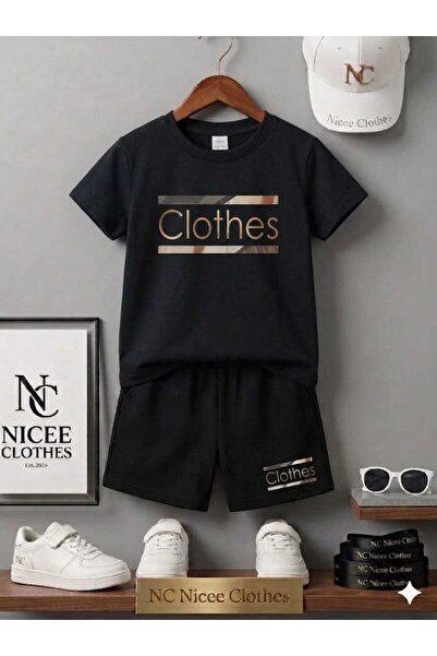 NC Nicee Clothes LETNJA DEČJA MAJICA I KRATKE PANTALONE UNISEKS (ODJEĆA IZMEĐ...