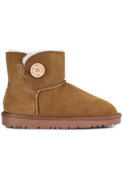 OEM Κάμελ χαμηλό δερμάτινο Australian Boot Kelara 41204