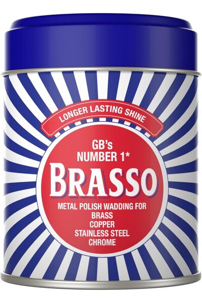 Brasso معجون تلميع المعادن 75 جرام ويزيل الصدأ